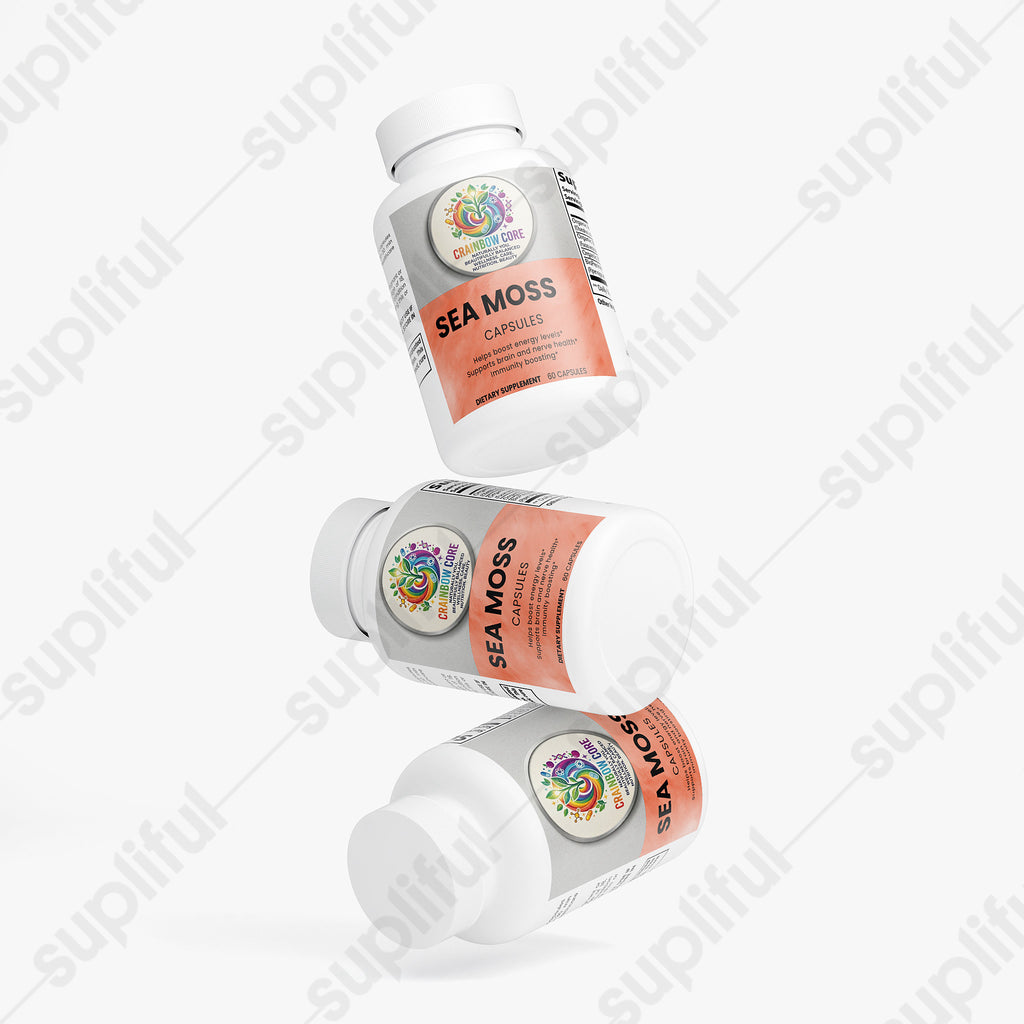 Sea Moss                                                                                                       Natural mineral - rich superfood for daily wellness and vitality.