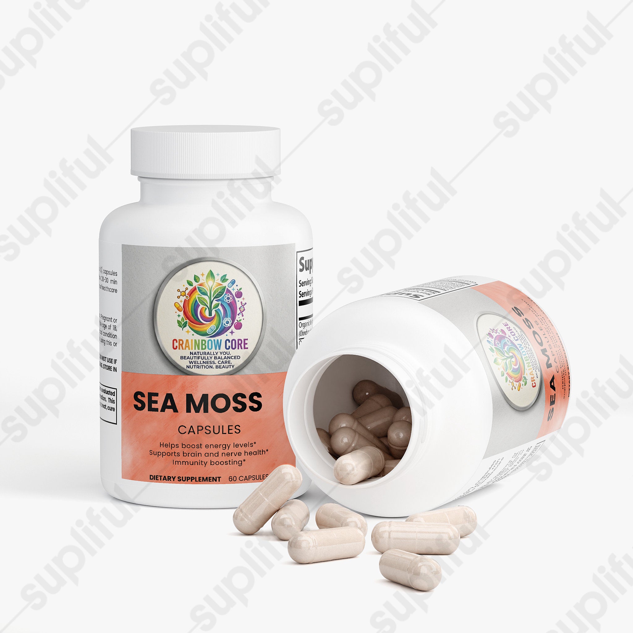 Sea Moss                                                                                                       Natural mineral - rich superfood for daily wellness and vitality.