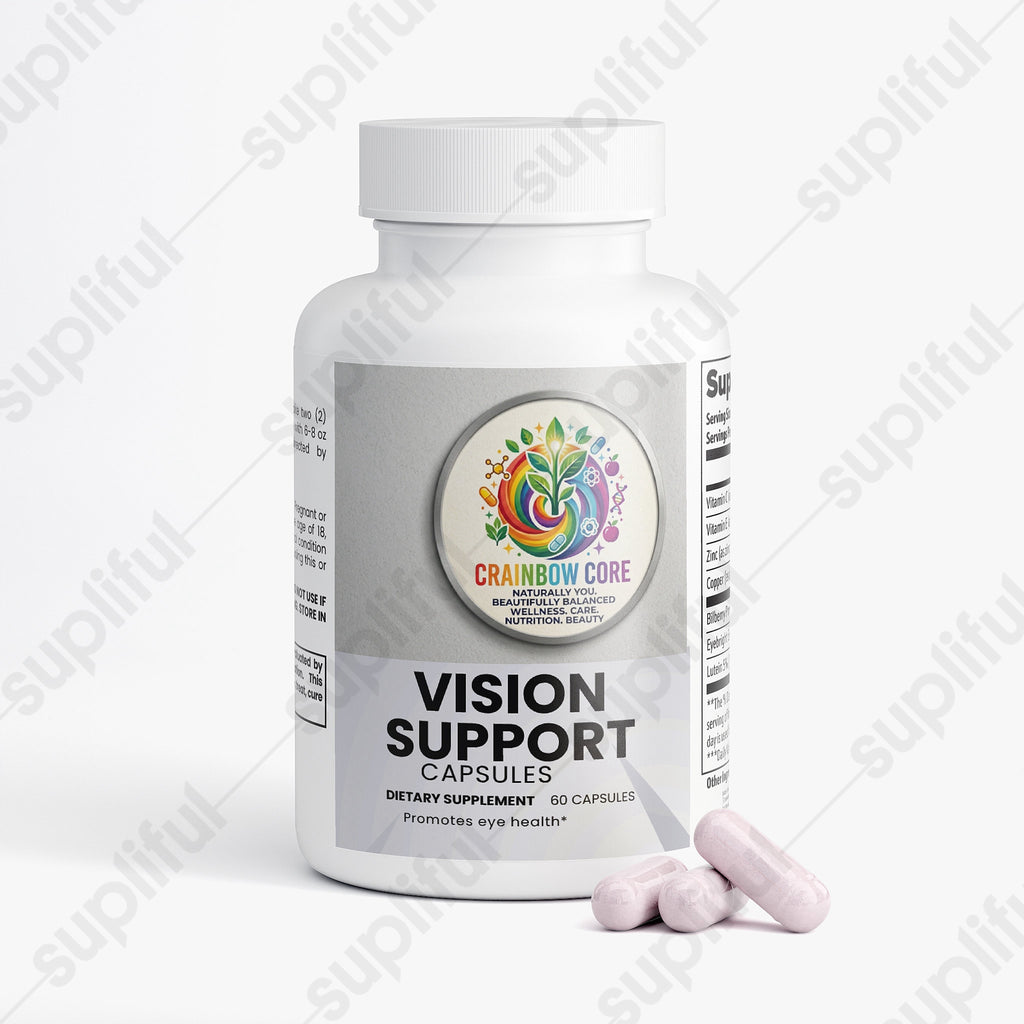 Vision Support                                                                       Daily eye health support with essential antioxidants and formulated to nourish ocular tissues and promote long-term visual wellness.