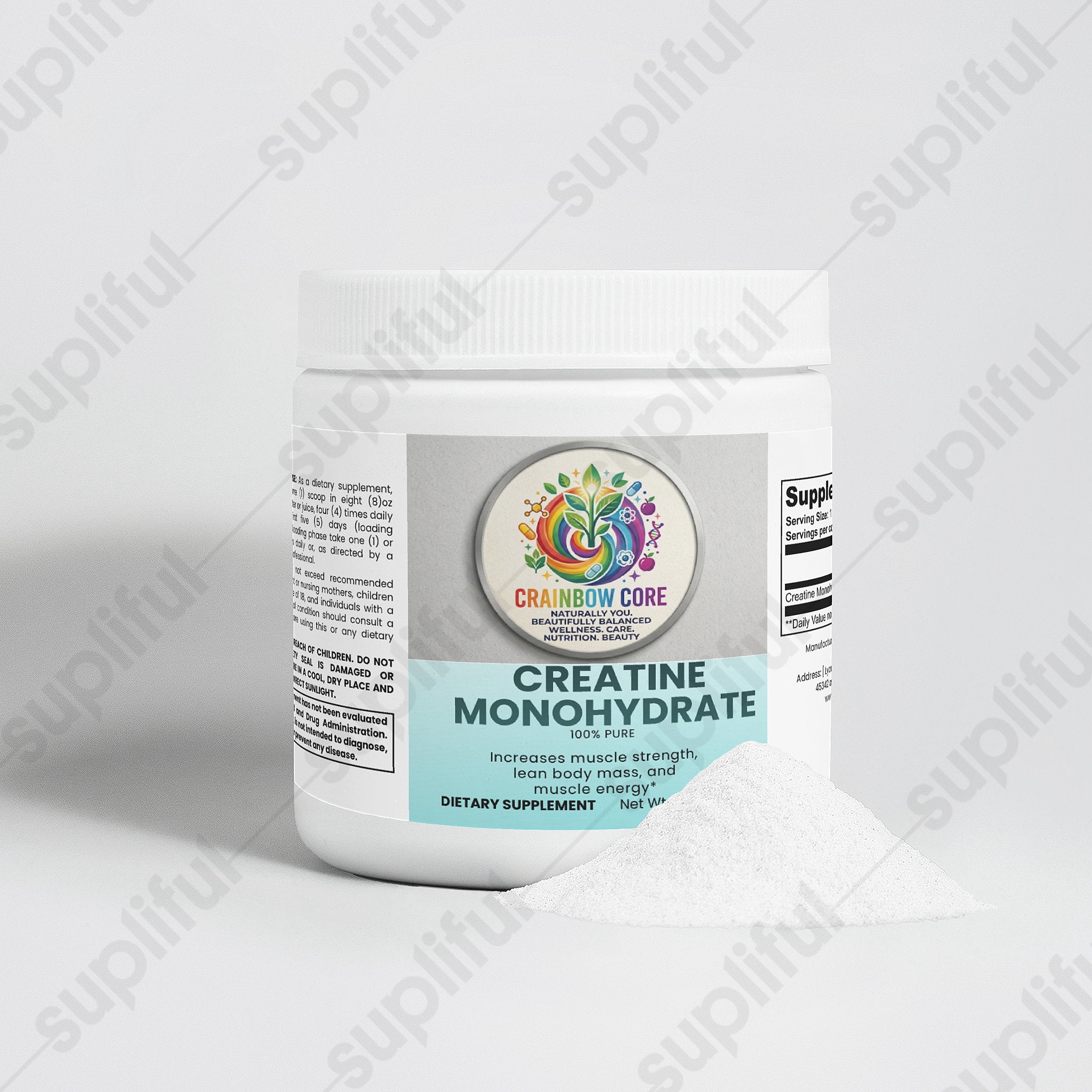 Creatine Monohydrate                                                                                                                           ''Support strength, power, and muscle performance for peak training results. - backed by science.''