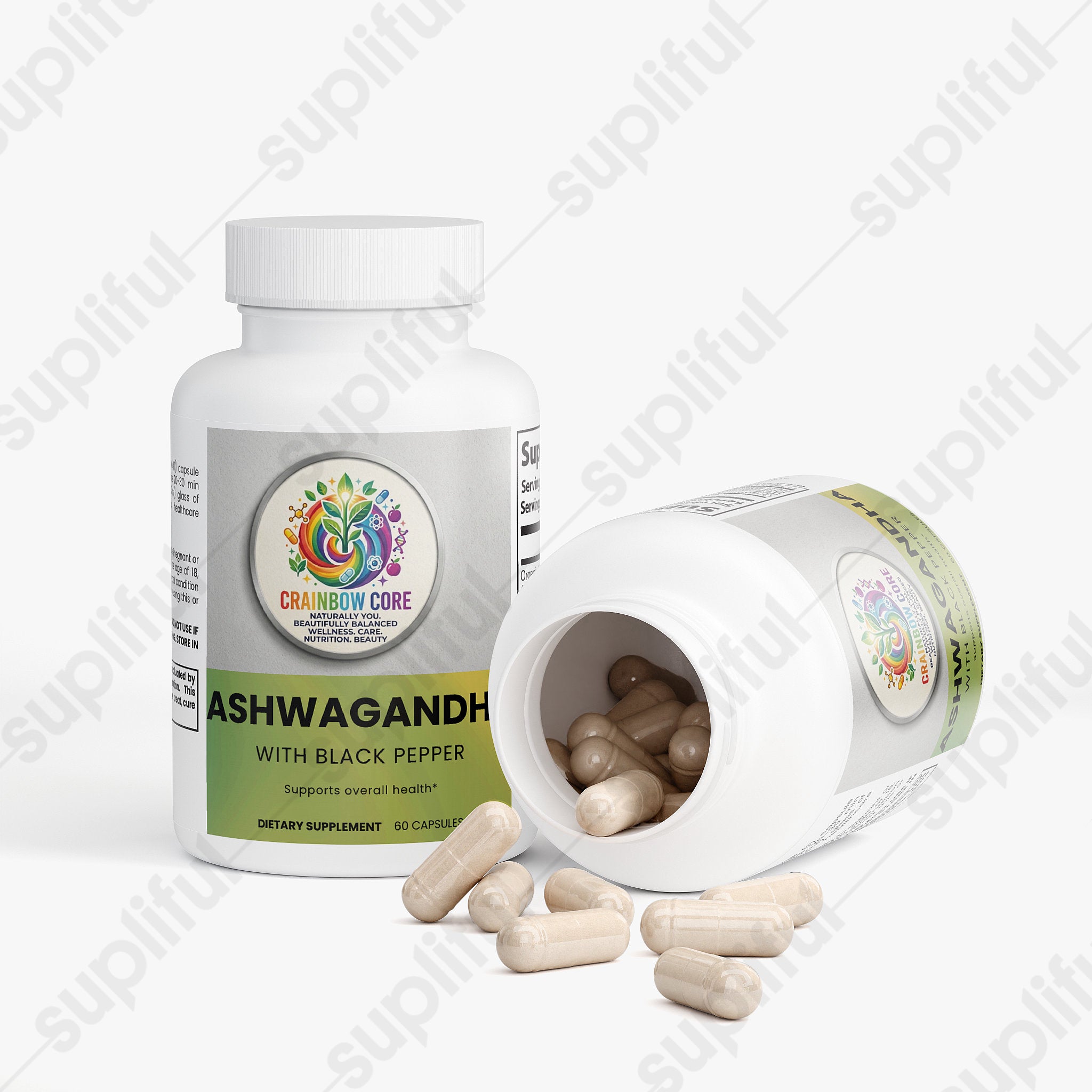Ashwagandha                                                                                               Natural adaptogen for daily balance and stress support.