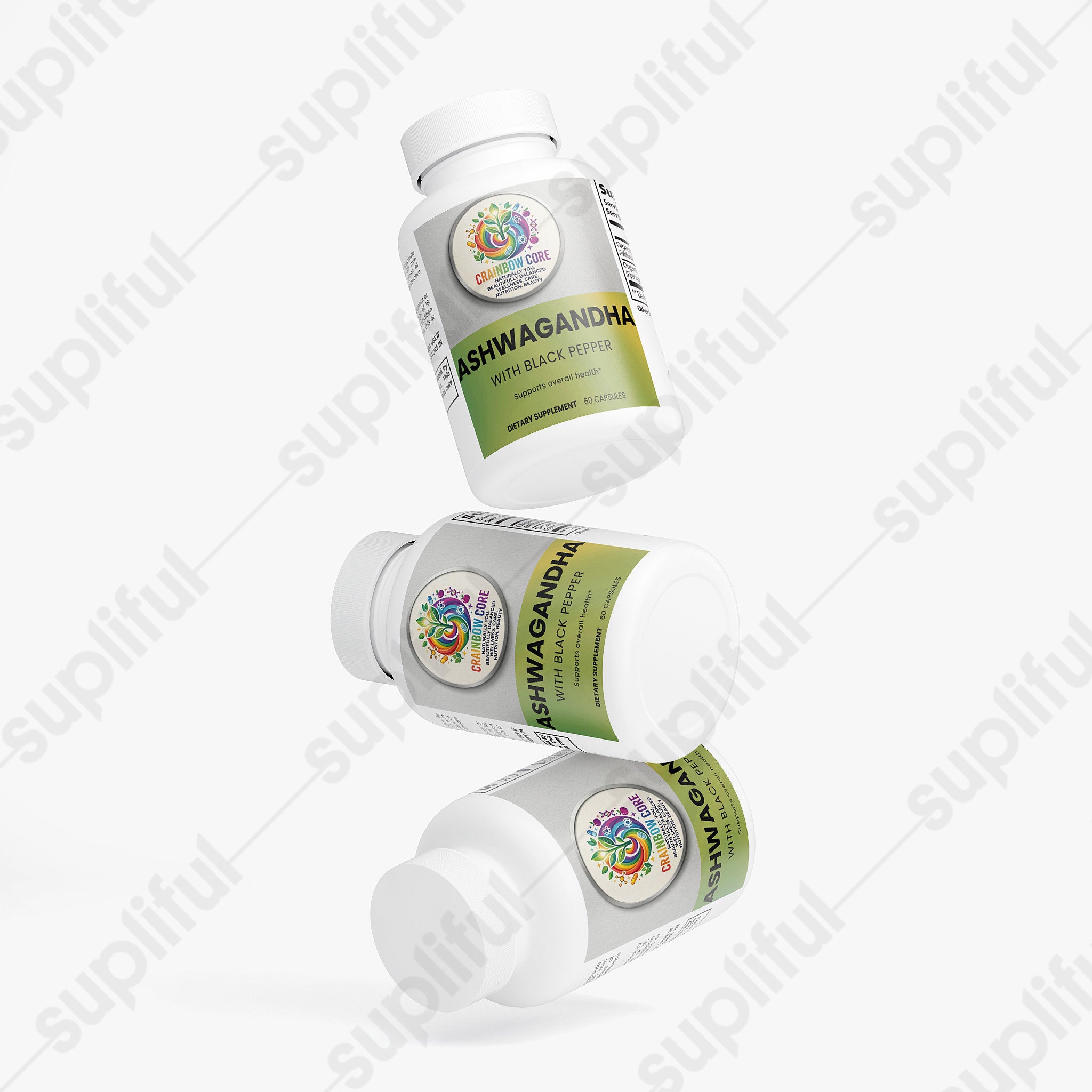 Ashwagandha                                                                                               Natural adaptogen for daily balance and stress support.