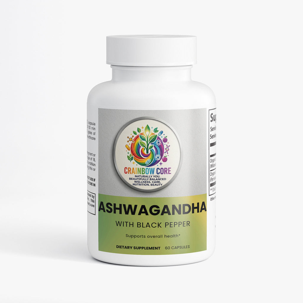 Ashwagandha                                                                                               Natural adaptogen for daily balance and stress support.