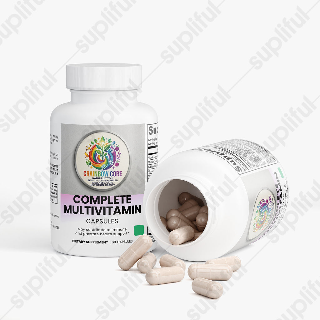 Complete Multivitamin                                                                                  Daily essential vitamins for energy, immunity, and whole-body wellness.