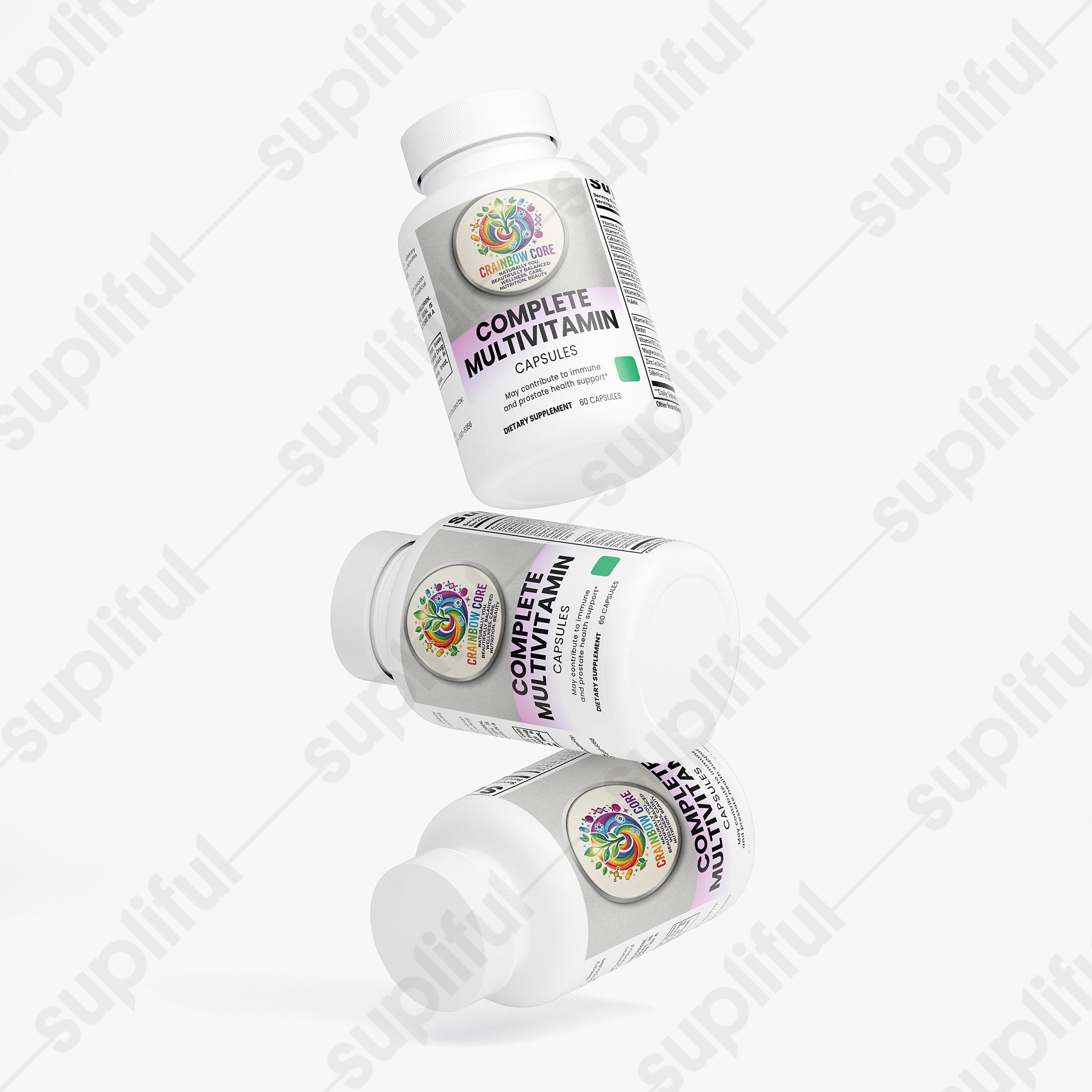 Complete Multivitamin                                                                                  Daily essential vitamins for energy, immunity, and whole-body wellness.