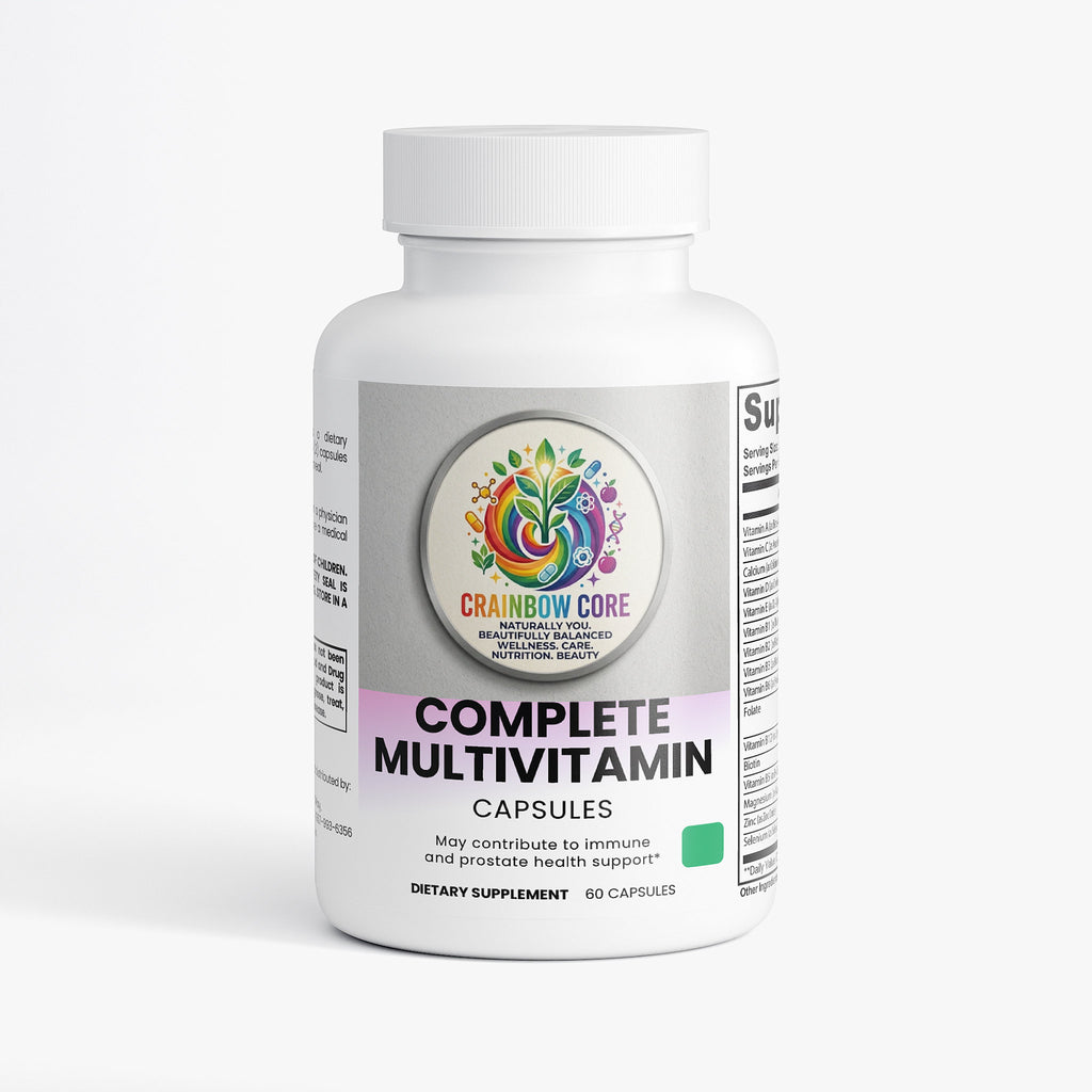 Complete Multivitamin                                                                                  Daily essential vitamins for energy, immunity, and whole-body wellness.
