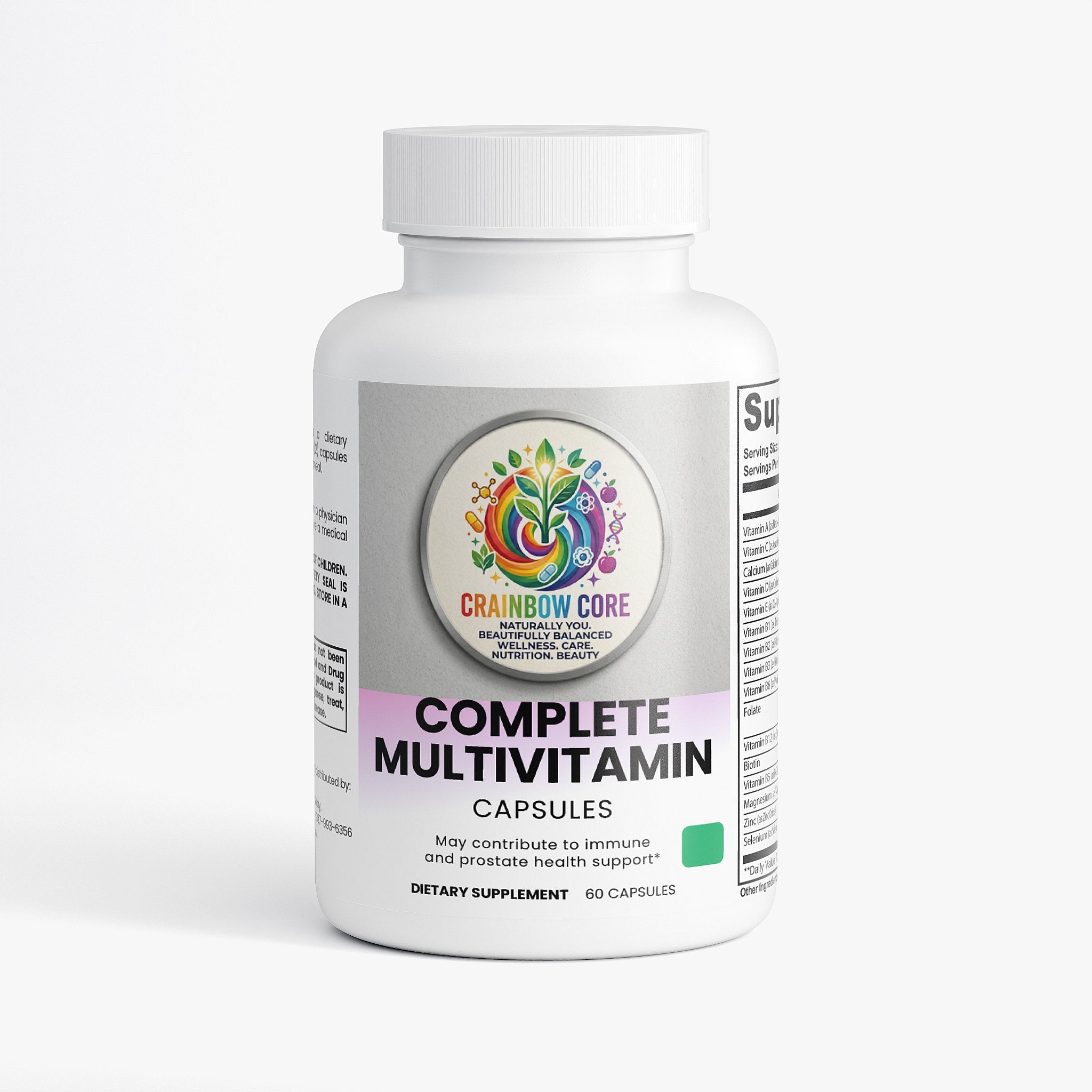 Complete Multivitamin                                                                                  Daily essential vitamins for energy, immunity, and whole-body wellness.