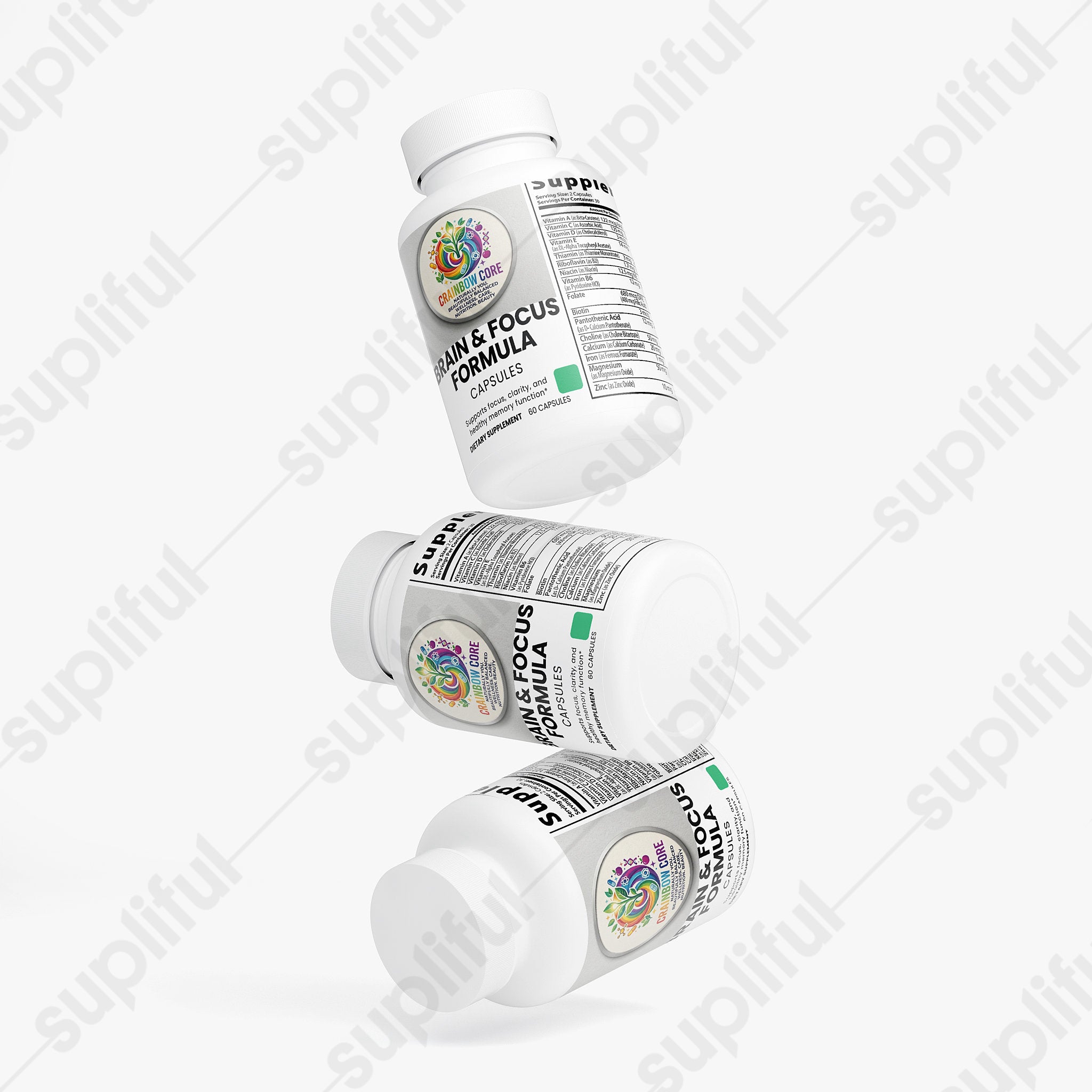 Brain & Focus Formula                                                                                       Daily cognitive support clarity, focus, and daily mental energy.