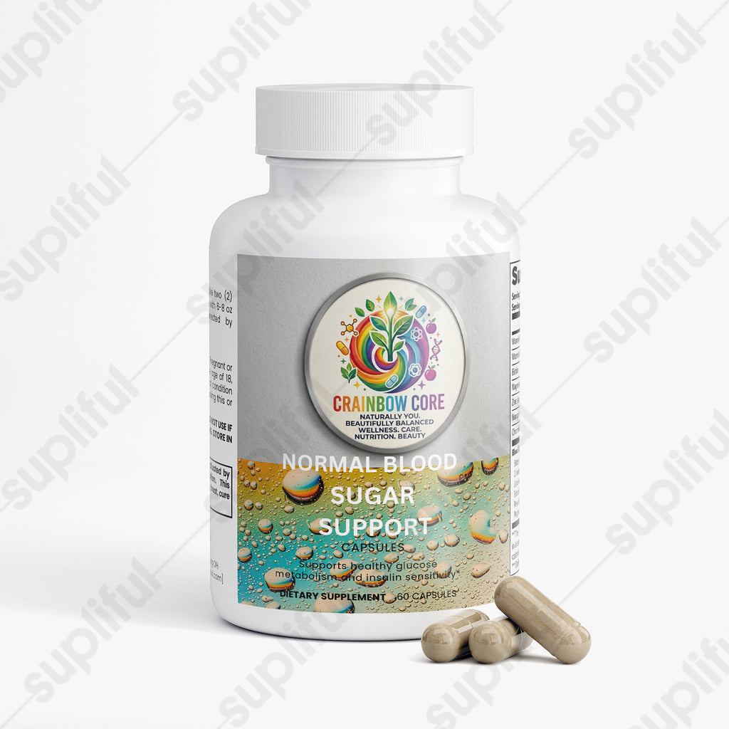 Normal Blood Sugar Support.                                                                                                                      Support healthy glucose metabolism and balanced daily energy..