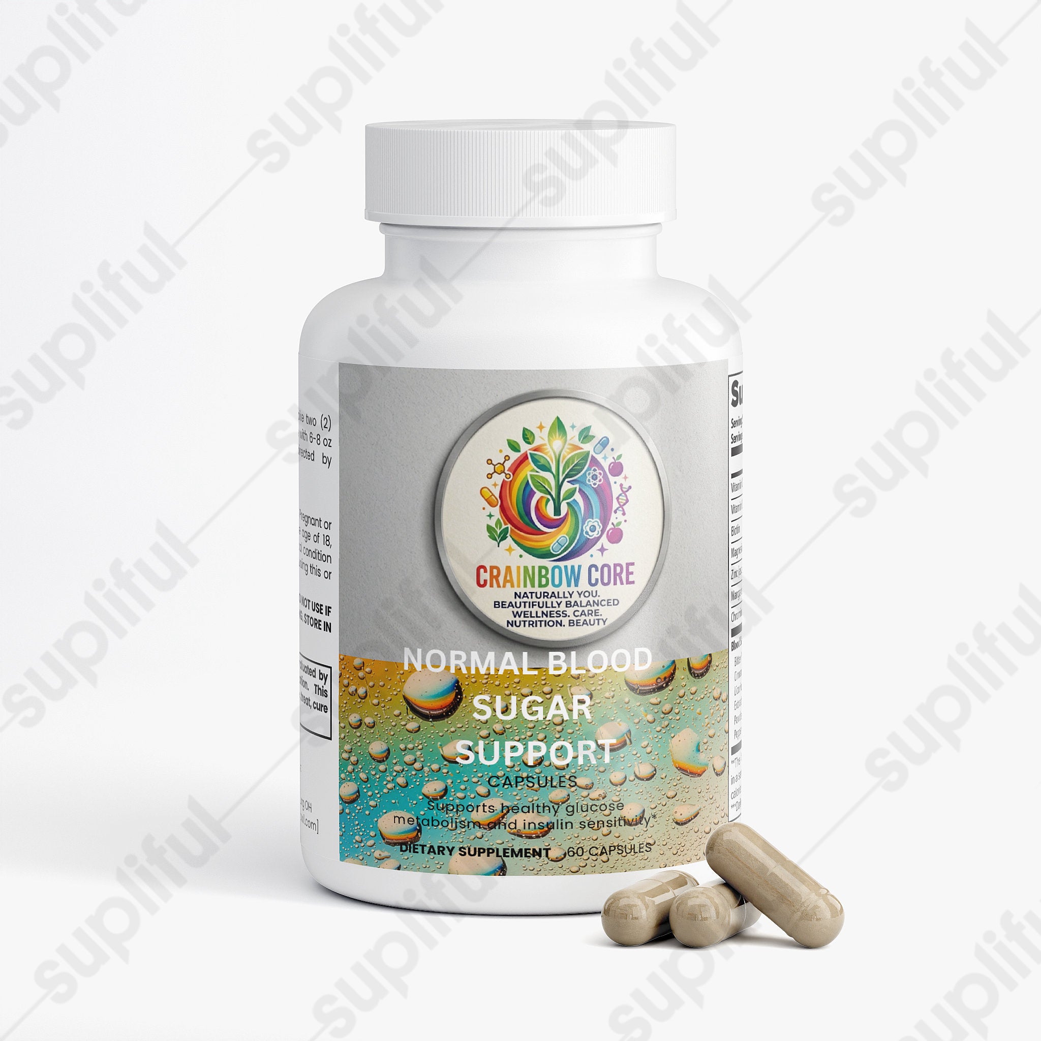 Normal Blood Sugar Support.                                                                                                                      Support healthy glucose metabolism and balanced daily energy..