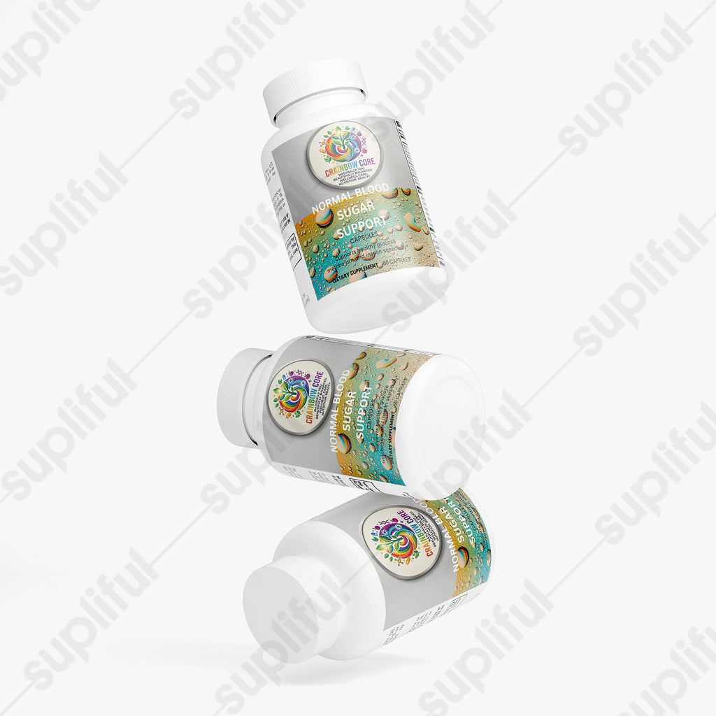 Normal Blood Sugar Support.                                                                                                                      Support healthy glucose metabolism and balanced daily energy..