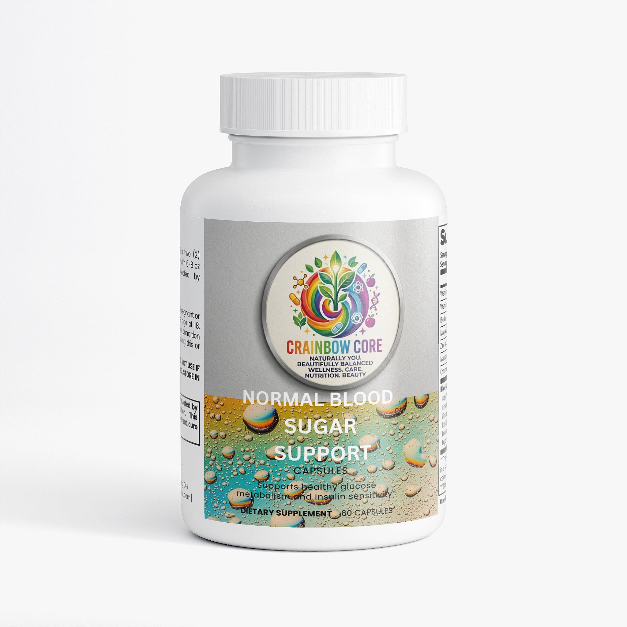 Normal Blood Sugar Support.                                                                                                                      Support healthy glucose metabolism and balanced daily energy..