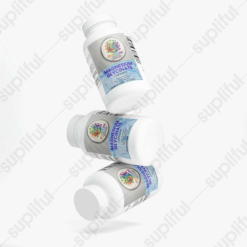 Magnesium Glycinate                                                                                  Gentle, highly bioavailable magnesium for calm muscle relaxation, and cognitive wellness.