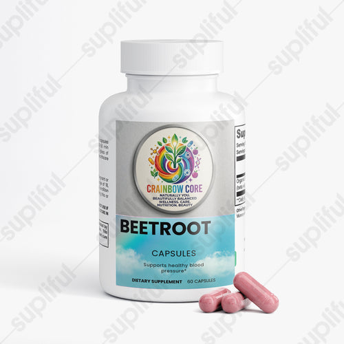 Beetroot                                                                                                          Natural support for energy, circulation, and nitric oxide production.