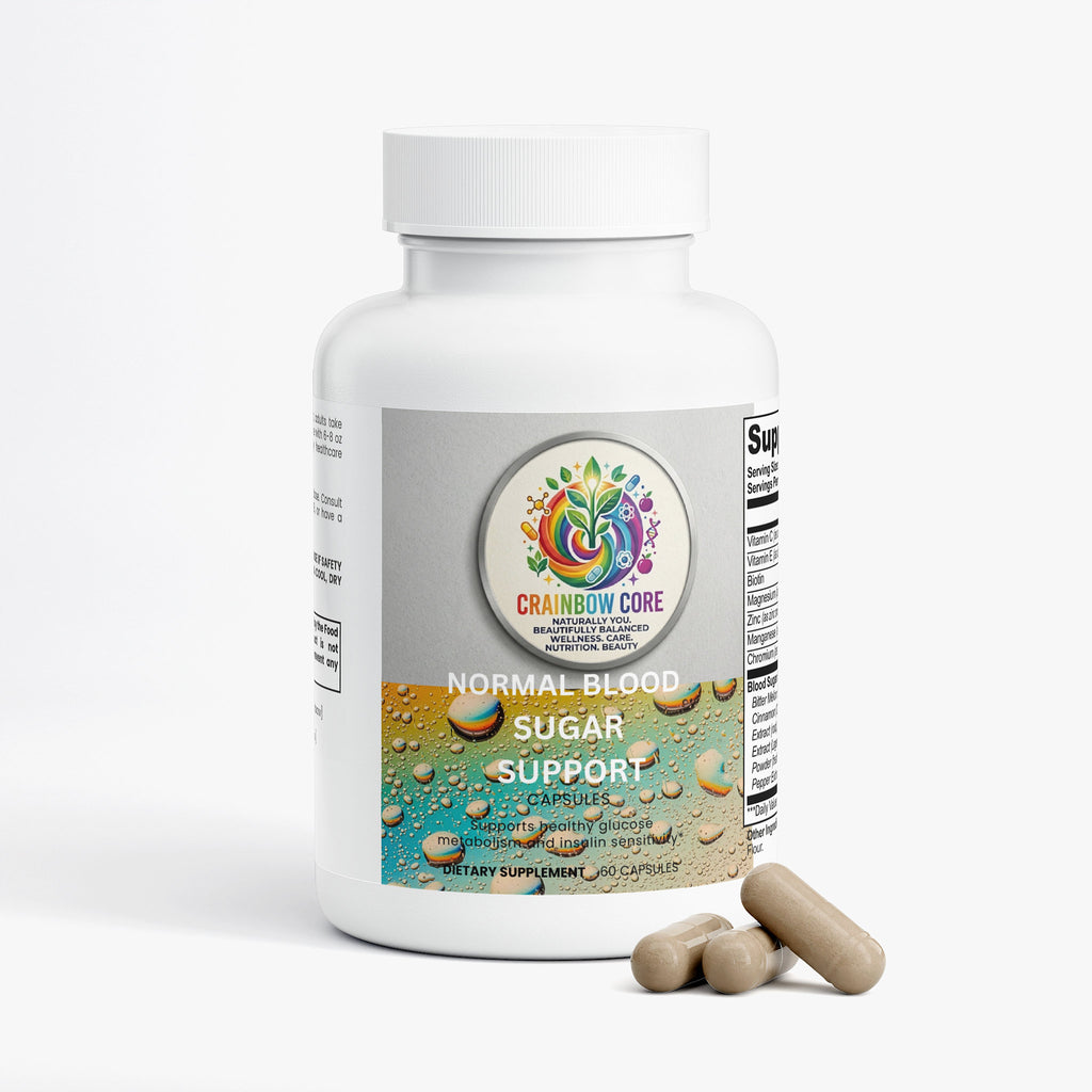 Normal Blood Sugar Support.                                                                                                                      Support healthy glucose metabolism and balanced daily energy..