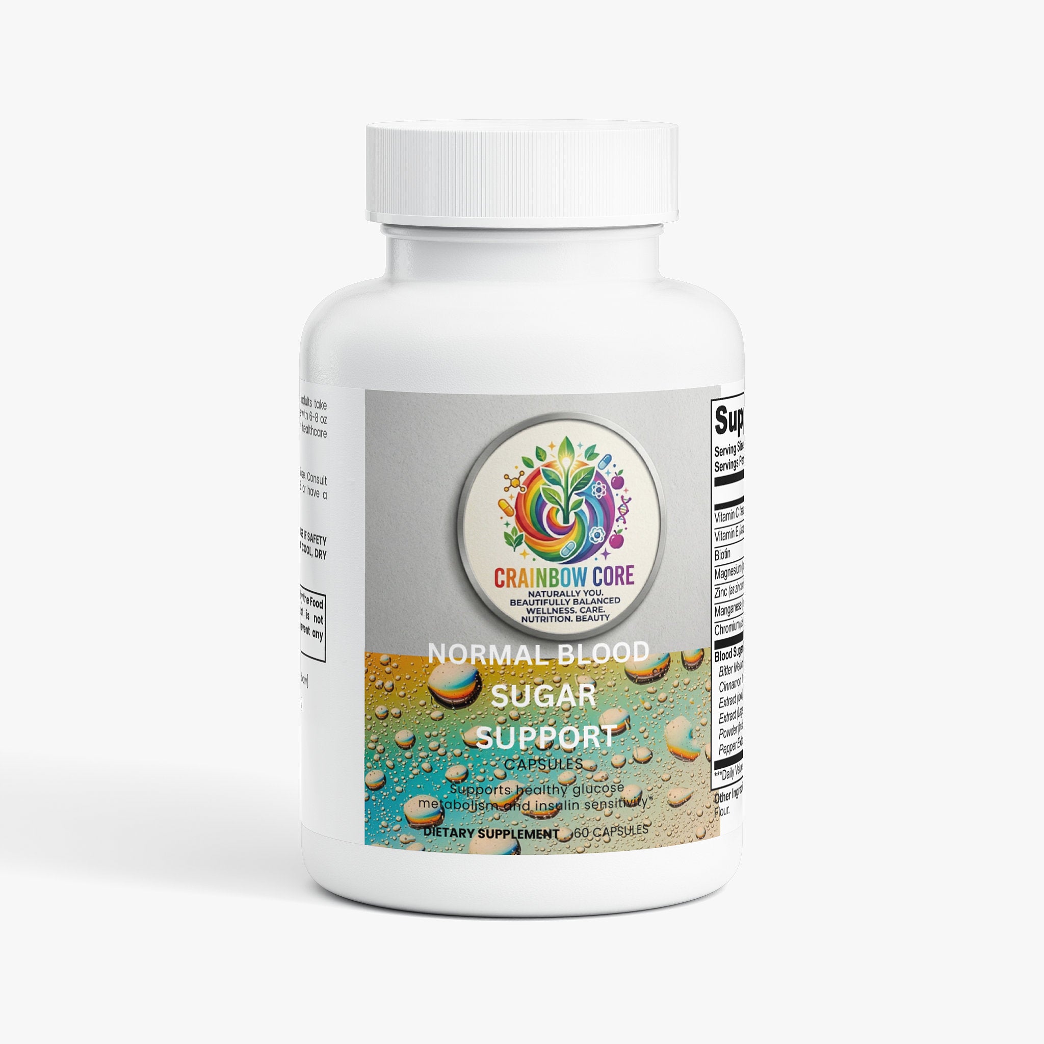 Normal Blood Sugar Support.                                                                                                                      Support healthy glucose metabolism and balanced daily energy..